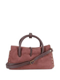 Zanellatodouble-handle leather tote bag