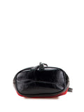 Pre-OwnedGucci Pre-Owned2016-2025 Mini Suede and Patent Web Ophidia bucket bag
