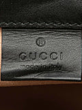 Pre-OwnedGucci Pre-Owned2016-2025 Mini Suede and Patent Web Ophidia bucket bag