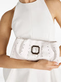 Malone SouliersVittoria crystal-embellished clutch