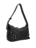 Ann Demeulemeesterharness-detail leather shoulder bag