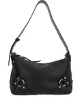 Ann Demeulemeesterharness-detail leather shoulder bag