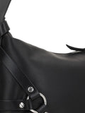 Ann Demeulemeesterharness-detail leather shoulder bag