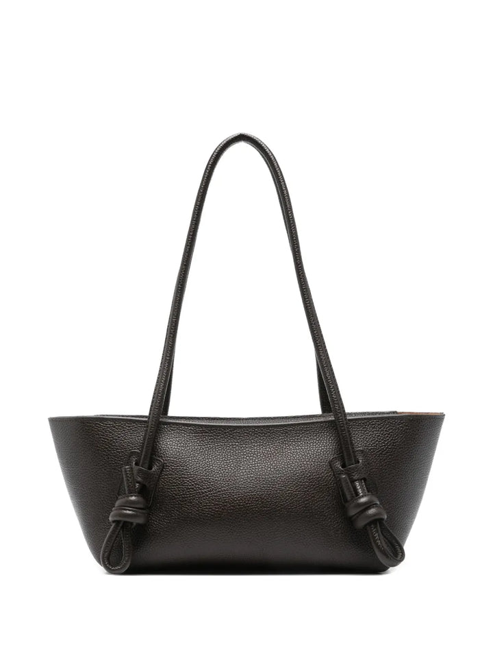 HereuFleca knotted leather shoulder bag