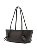 HereuFleca knotted leather shoulder bag