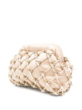 Rosanticabeaded satin clutch