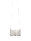 Rabanne1969 metallic-link leather cross body bag