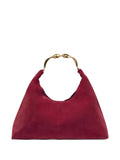 SimkhaiNixi twisted-handle suede shoulder bag