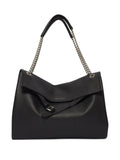 Orcianichain-strap pebble-leather shoulder bag