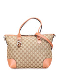 Pre-OwnedGucci Pre-Owned2000-2015 GG Canvas Heart Bit satchel