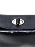 Christopher EsberTurnlock patent-leather mini tote bag