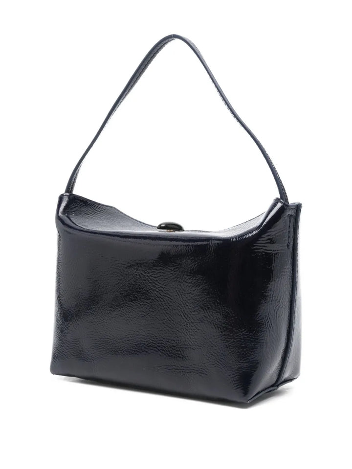 Christopher EsberTurnlock patent-leather mini tote bag