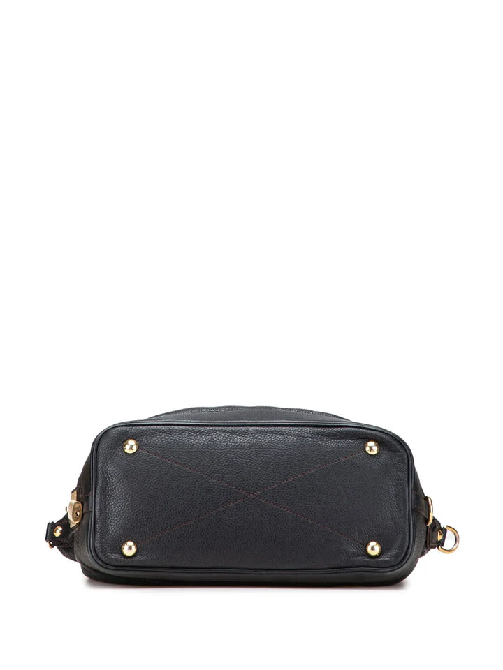 Pre-OwnedLouis Vuitton Pre-Owned2010 Monogram Mahina Stellar PM satchel