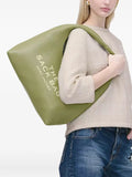 Marc JacobsThe Sack logo-plaque leather shoulder bag