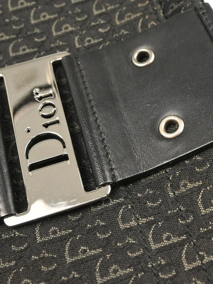 Pre-OwnedChristian Dior Pre-Owned2004 Trotter Street Chic canvas leather shoulder bag