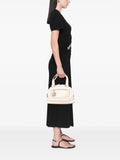 Pre-OwnedCHANEL Pre-Owned2006-2008 Goatskin Square Stitch Essential Bowler handbag
