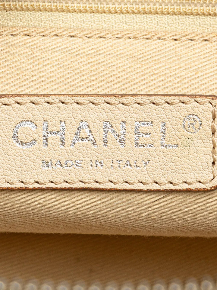 Pre-OwnedCHANEL Pre-Owned2006-2008 Goatskin Square Stitch Essential Bowler handbag