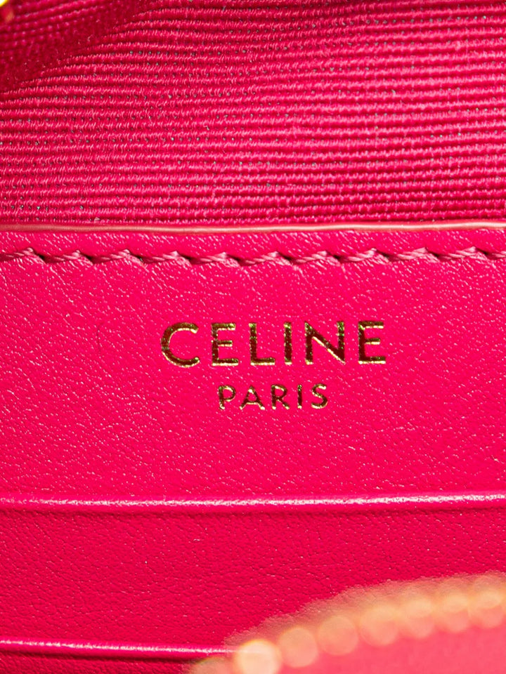 Pre-OwnedCeline Pre-Owned2019 Quilted Calfskin C Charm crossbody bag
