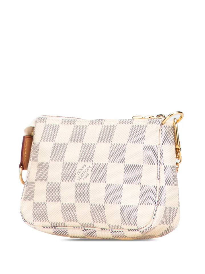 Pre-OwnedLouis Vuitton Pre-Owned2013 Damier Azur Mini Pochette Accessoires handbag
