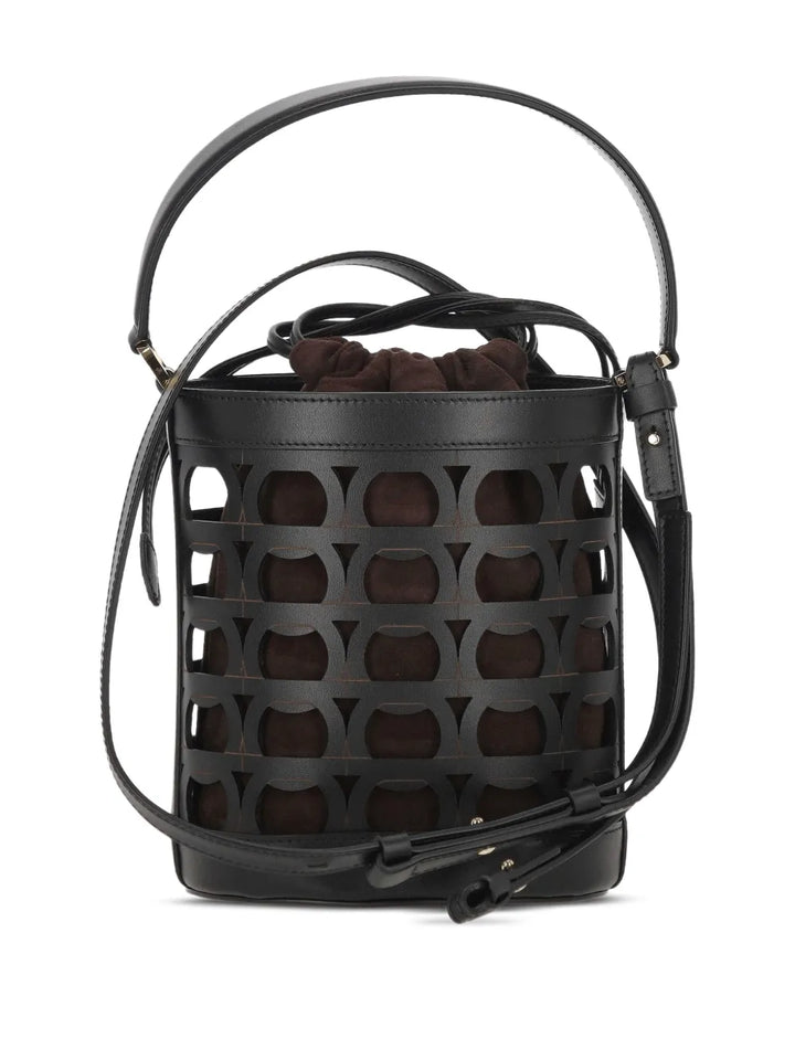 Ferragamocut-out bucket bag
