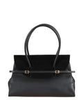 Simkhaisuede strap tote bag