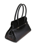 Simkhaisuede strap tote bag