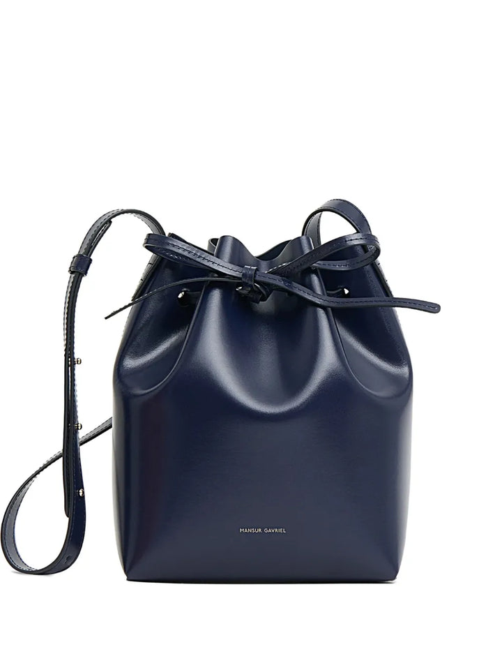 Mansur Gavrielmini leather bucket bag