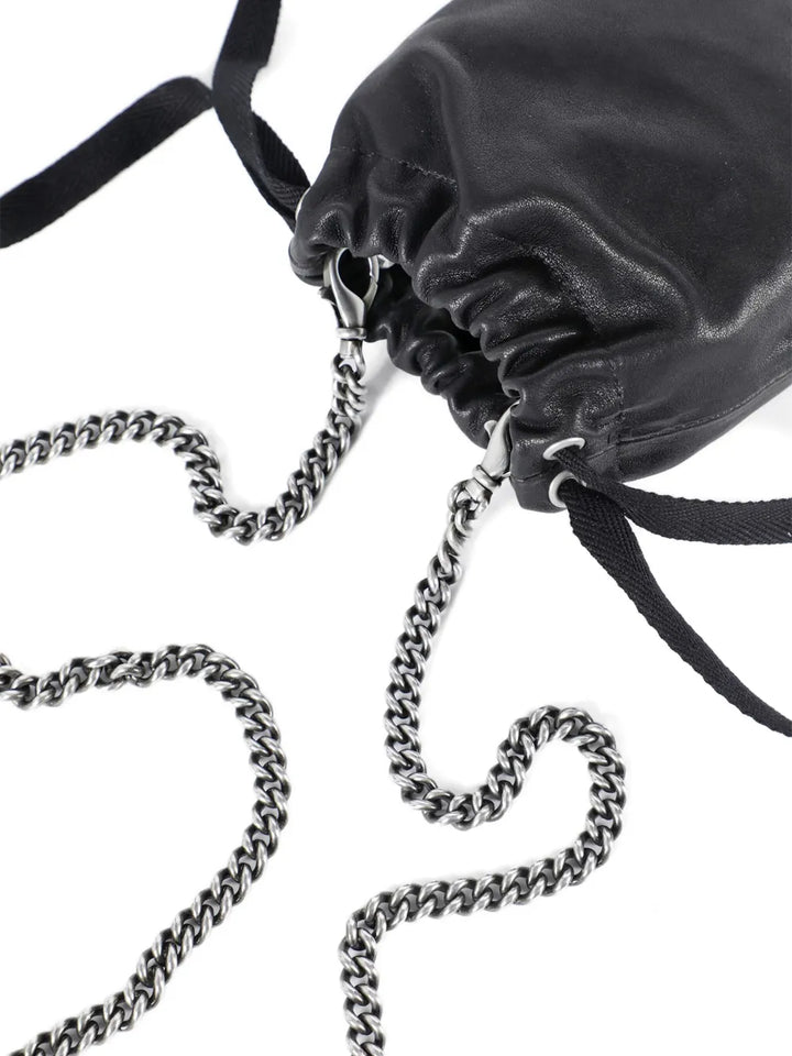 Ann Demeulemeestersmall Gael grained leather cross body bag