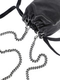 Ann Demeulemeestersmall Gael grained leather cross body bag