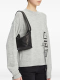 Ann DemeulemeesterLusi grained leather shoulder bag