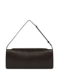 CourresVipper snakeskin-embossed clutch