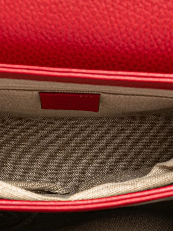 Pre-OwnedGucci Pre-Owned2000-2015 Small Dollar Calf Interlocking G satchel
