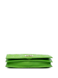 Pre-OwnedFendi Pre-Owned2000-2010 Nappa Logo Embossed Long Wallet On Chain crossbody bag