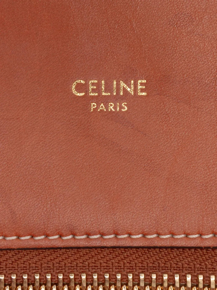 Pre-OwnedCeline Pre-Owned2021-2025 Small Triomphe Canvas Maillon Vertical Cabas satchel