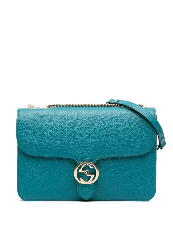 Pre-OwnedGucci Pre-Owned2016-2025 Medium Dollar Calfskin Interlocking G crossbody bag