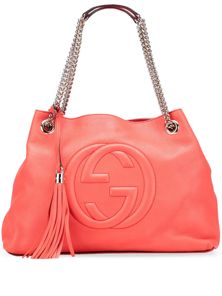 Pre-OwnedGucci Pre-Owned2016-2025 Medium Leather Soho Chain tote bag