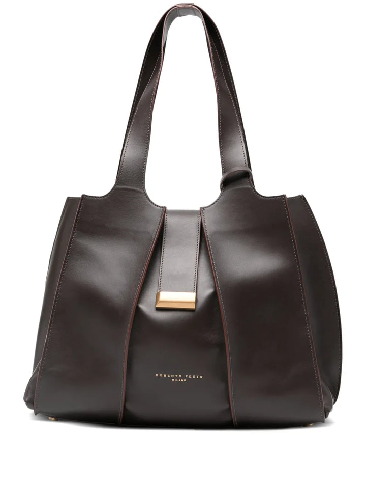 Roberto Festamedium Eloise leather shoulder bag