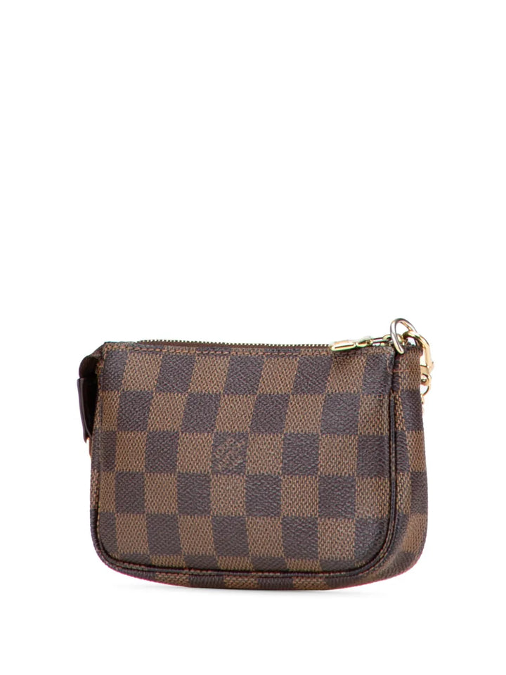 Pre-OwnedLouis Vuitton Pre-Owned2007 Damier Ebene Mini Pochette Accessoires handbag