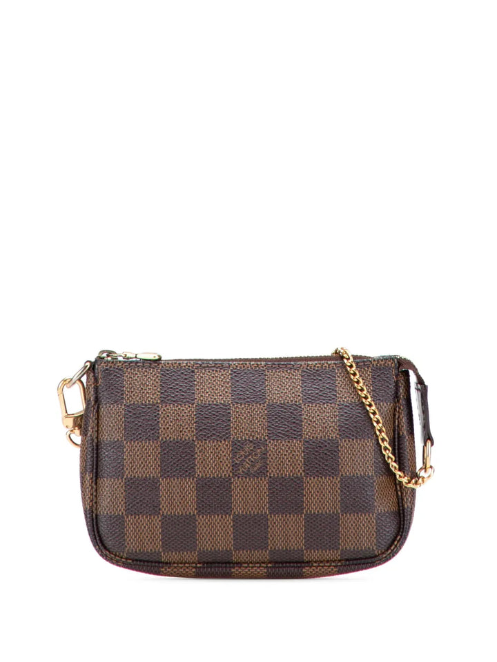 Pre-OwnedLouis Vuitton Pre-Owned2007 Damier Ebene Mini Pochette Accessoires handbag