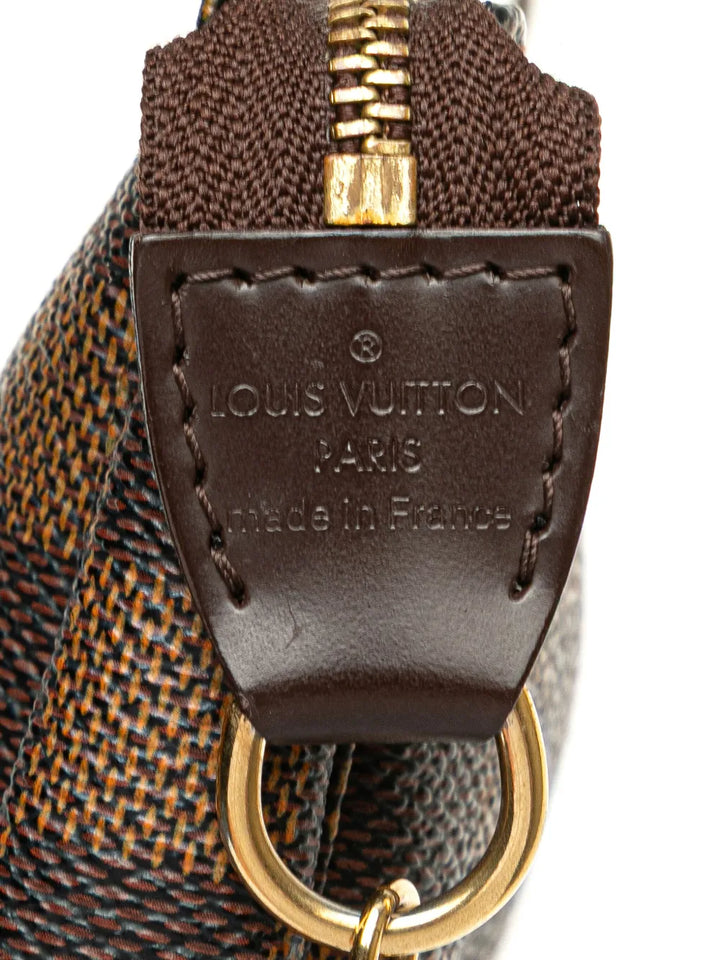 Pre-OwnedLouis Vuitton Pre-Owned2007 Damier Ebene Mini Pochette Accessoires handbag