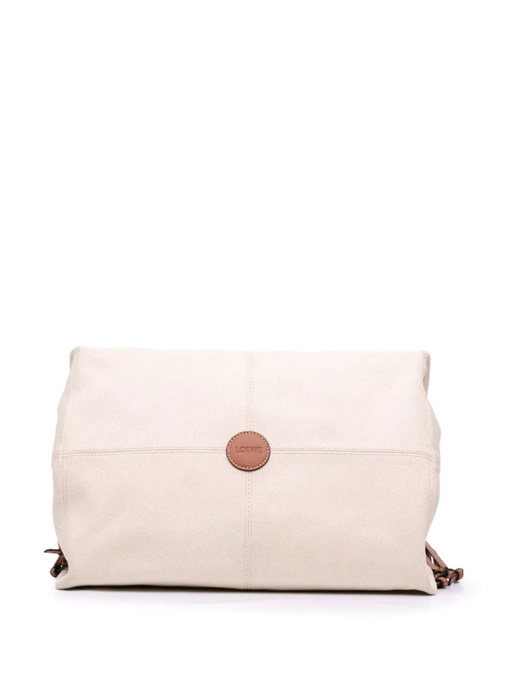 Pre-OwnedLoewe Pre-Owned2002-2003 Large Canvas Cushion tote bag