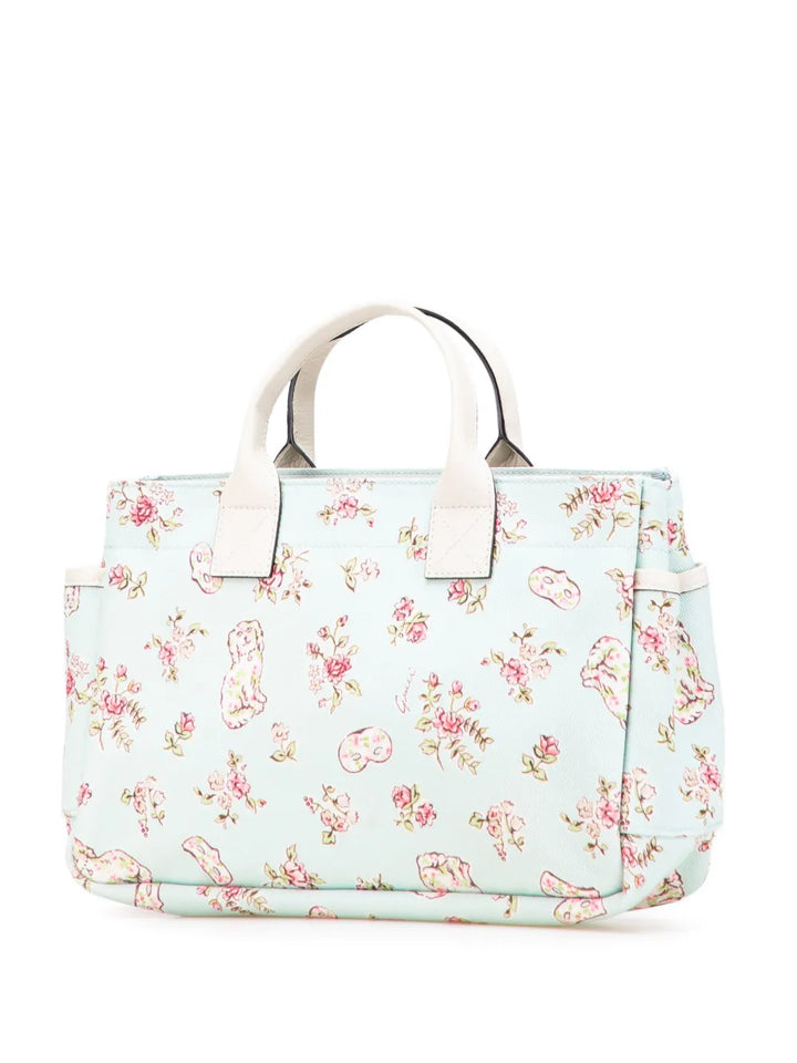 Pre-OwnedGucci Pre-Owned2016-2025 Small Floral Canvas Childrens tote bag