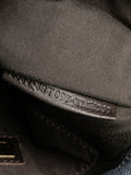 Pre-OwnedFendi Pre-Owned2000-2010 Zucca Trimmed Denim Buckle Flap Bag crossbody bag