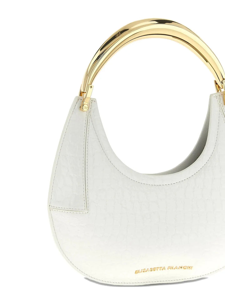 Elisabetta Franchilogo-plaque shoulder bag
