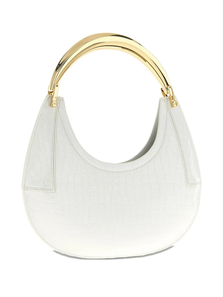 Elisabetta Franchilogo-plaque shoulder bag