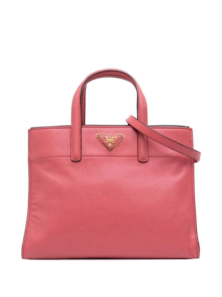 Pre-OwnedPrada Pre-Owned2010-2025 Saffiano Soft Triple Pocket Tote satchel