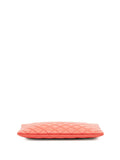 Pre-OwnedCHANEL Pre-Owned2016-2017 Medium Quilted Lambskin O Case clutch bag