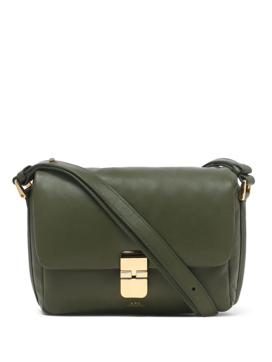 A.P.C.Grace flap-closure leather mini bag - Bags