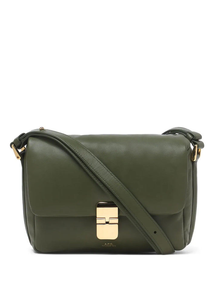 A.P.C.Grace flap-closure leather mini bag - Bags