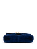 Pre-OwnedGucci Pre-Owned2016-2025 Medium GG Marmont Matelasse Velvet Flap crossbody bag